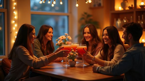 Réussir soirée cocktails entre amis : astuces pour une ambiance festive